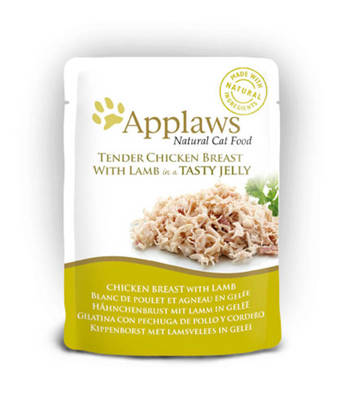 Picture of Applaws Cat Pouch Chicken / Lamb 16 x 70g