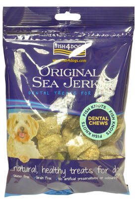 Picture of Fish4Dogs Sea Jerky Fish Knots - 100g
