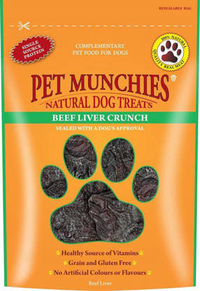 Picture of Pet Munchies Dog Beef Liver Crunch - 8 x 90g