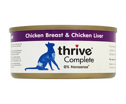 Picture of Thrive Cat Tin Chicken / Liver - 12 x 75g