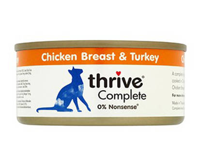 Picture of Thrive Cat Tin Chicken / Turkey -12 x 75g