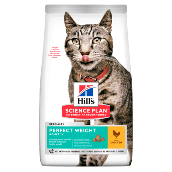 Picture of Hills Adult Feline Perfect Weight 1.5kg