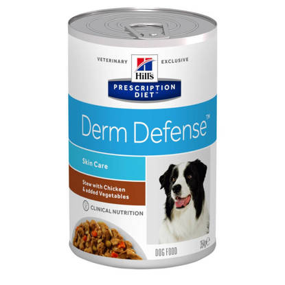 Picture of Hills Veterinary Diets Dog Derm Defence stew 12 x 354g