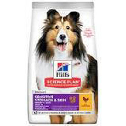 Picture of Hills Science Plan  Adult Dog  Medium Sensitive Skin/Stomach 2.5kg
