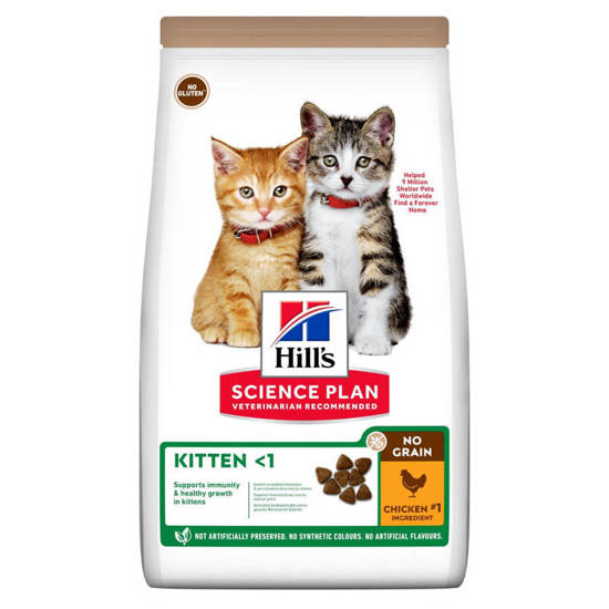 Picture of Hills Science Plan No Grain Kitten with Chicken 1.5kg