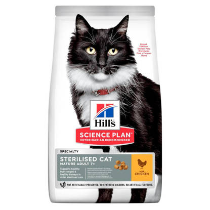 Picture of Hills Science Plan Sterilised Cat Mature Adult Chicken 3kg