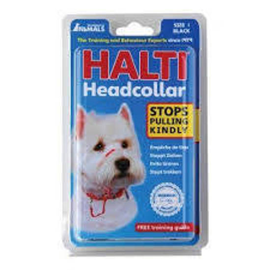 Picture of Halti Dog Headcollar Black Size 00