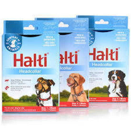 Picture of Halti Dog Headcollar Black Size 03
