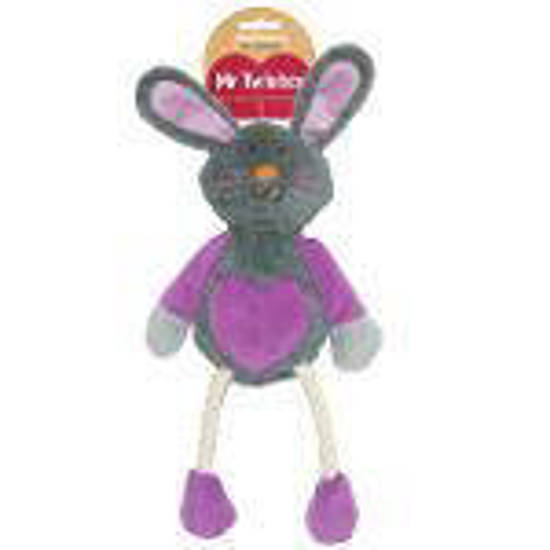 Picture of Mr Twister Ruby Rabbit Dog Toy